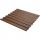 ETERNIT loksnes "Klasika", 1250x1130mm, 8 viļņi - Brūna